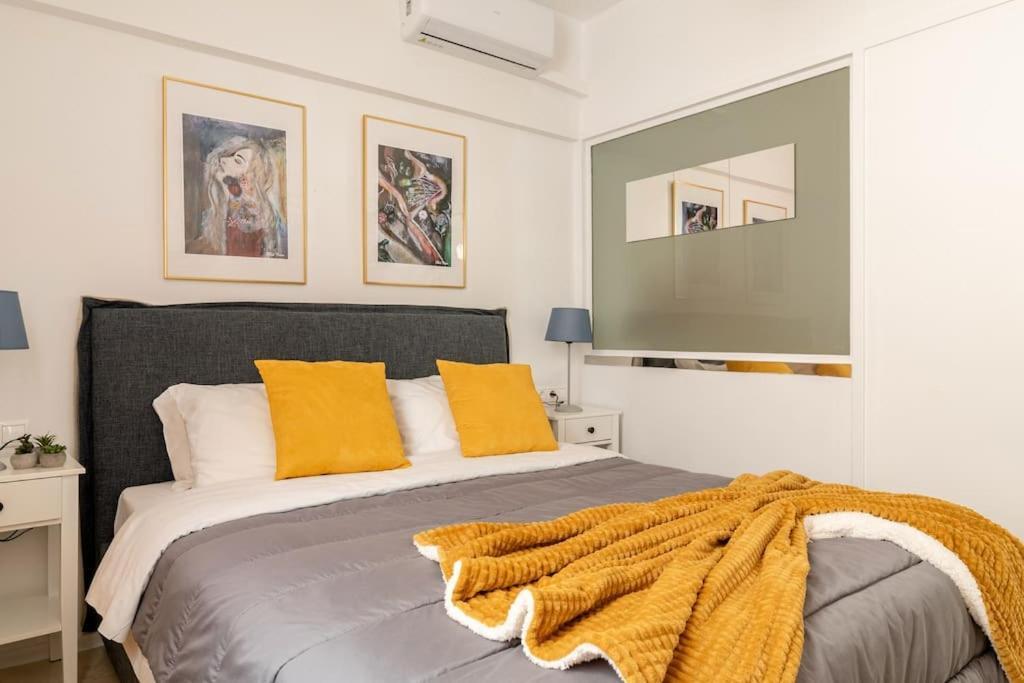Brand New Bright Modern 6Bdr Apt-1Min To Acropolis Ateny Zewnętrze zdjęcie