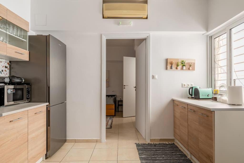 Brand New Bright Modern 6Bdr Apt-1Min To Acropolis Ateny Zewnętrze zdjęcie